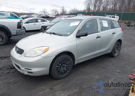 2003 Toyota Matrix Standard z USA, uszkodzony, nr VIN 2T1KR32E03C058208